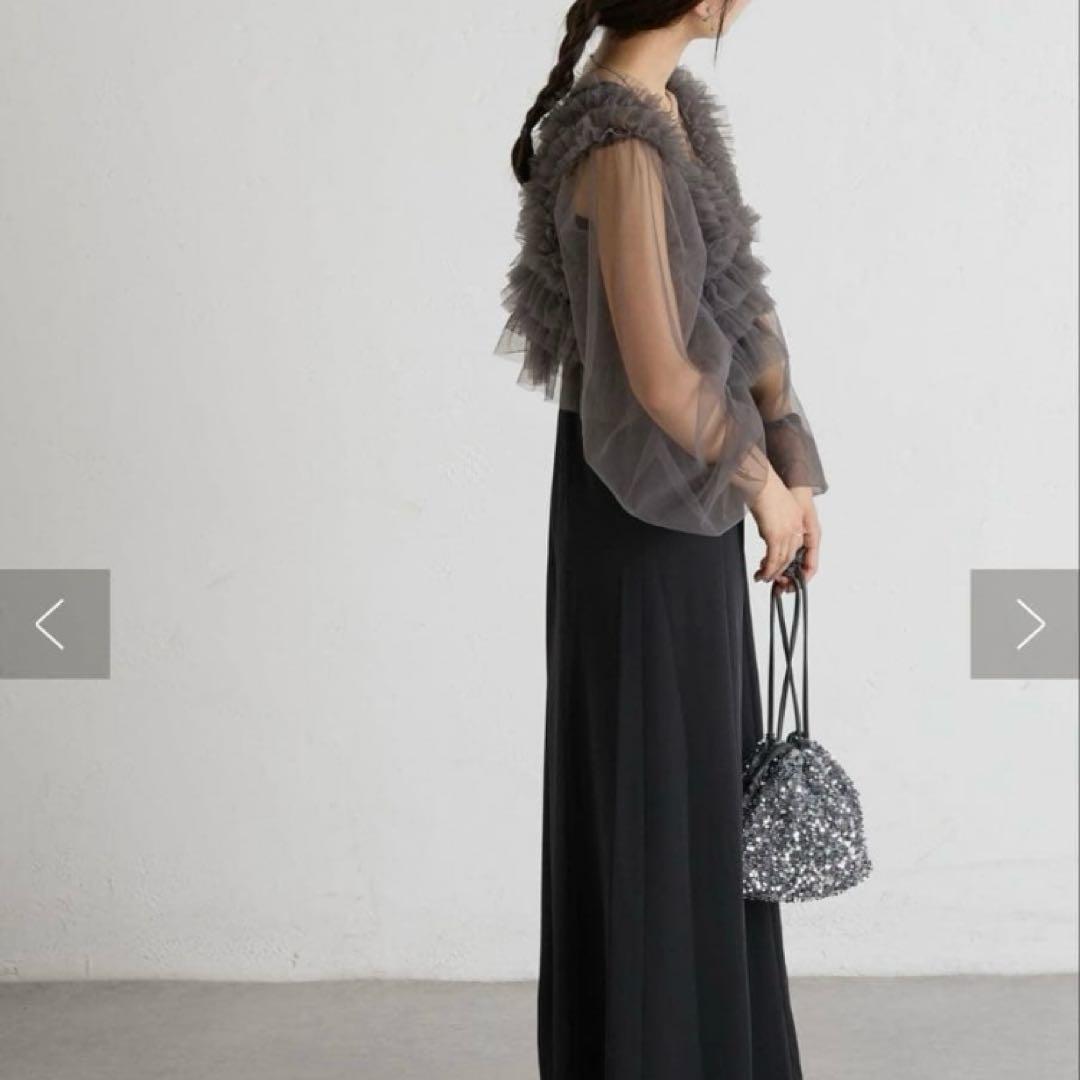 美品♡ディスコート【オケージョン】チュールセットキャミワンピースPSサイズ