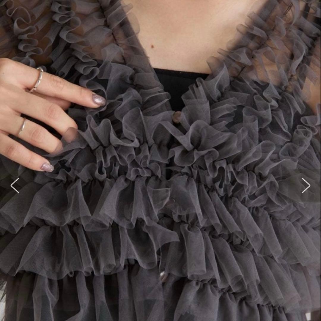 美品♡ディスコート【オケージョン】チュールセットキャミワンピースPSサイズ