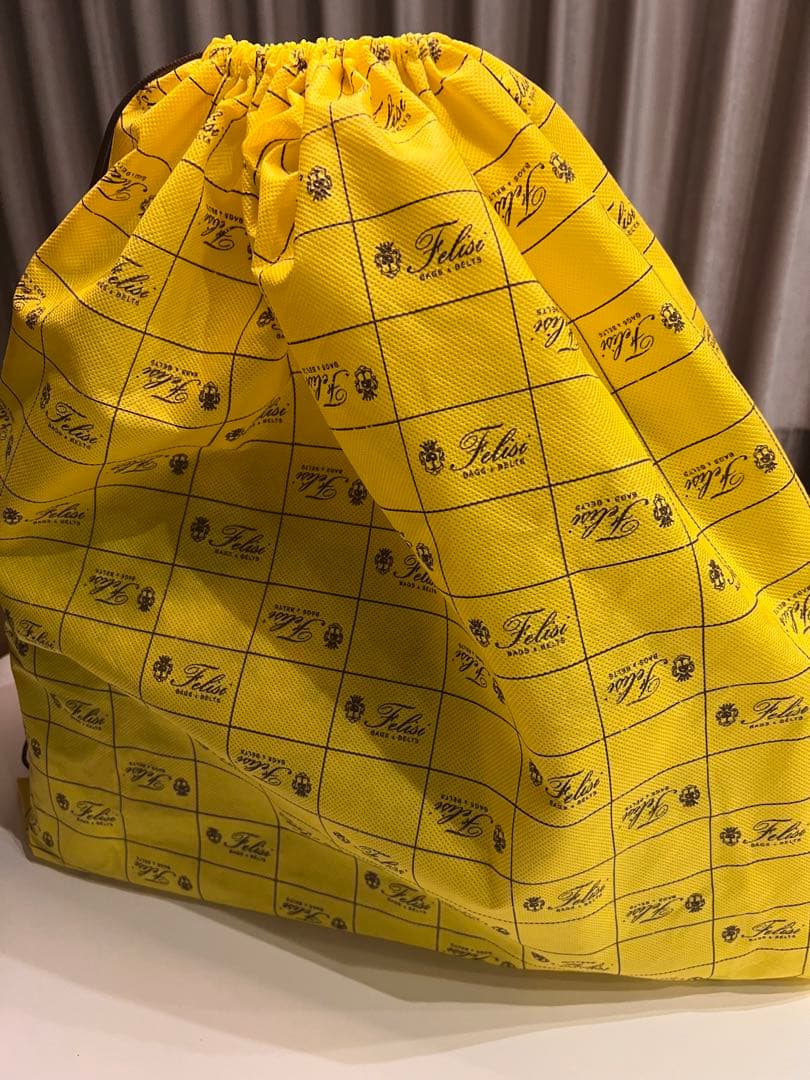 ※cottiさん専用※フェリージ Felisi ベージュレザー ビジネスバッグ