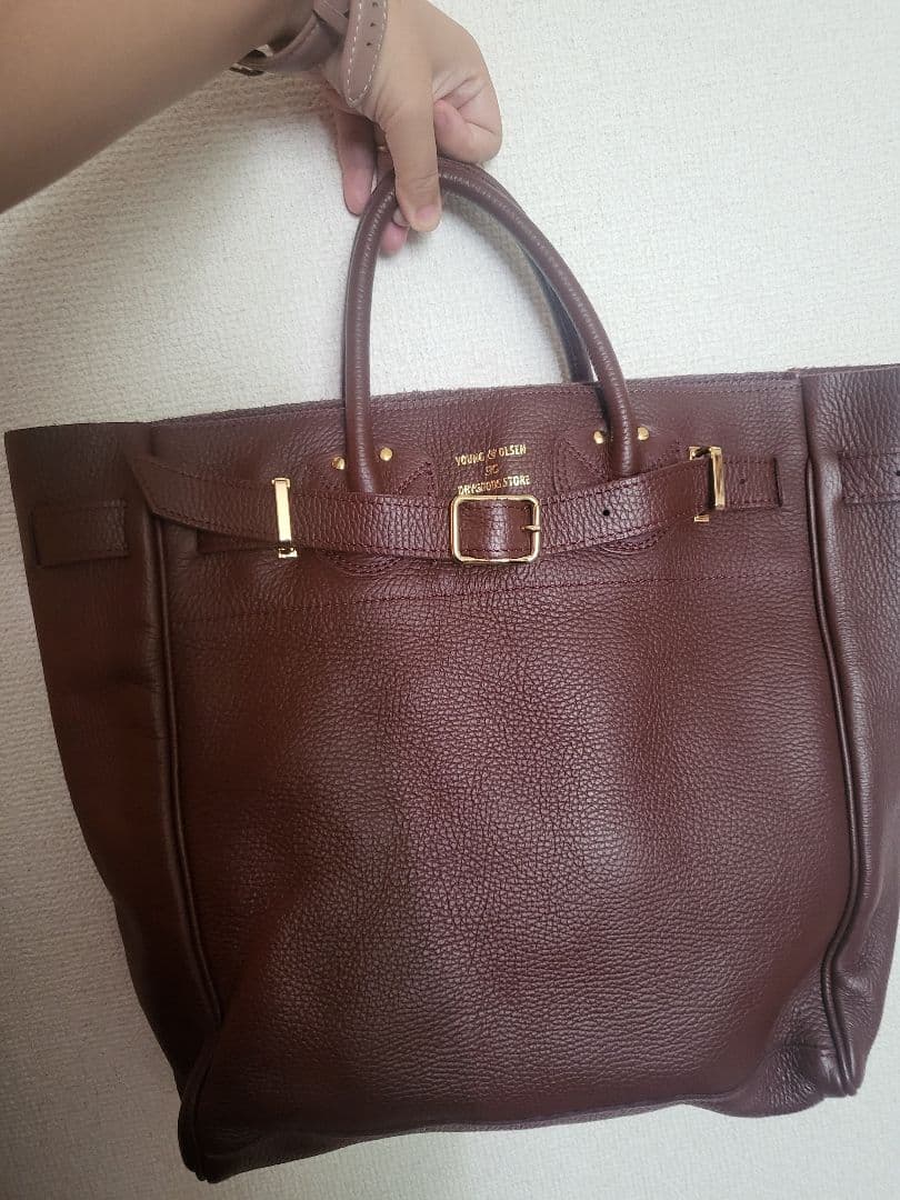 【美品】ヤングアンドオルセン トートバッグ