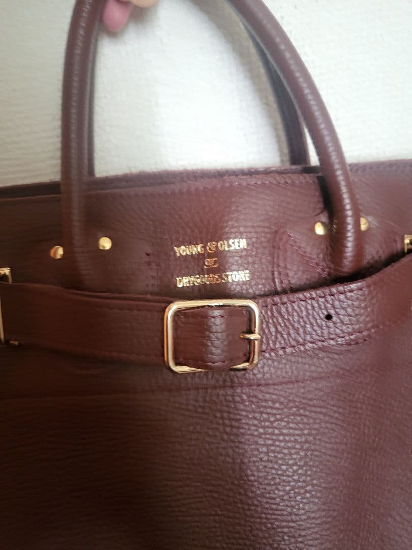 【美品】ヤングアンドオルセン トートバッグ