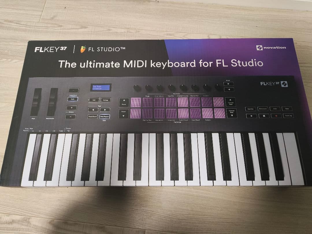 Novation FLKEY37 MIDIキーボード FL Studio