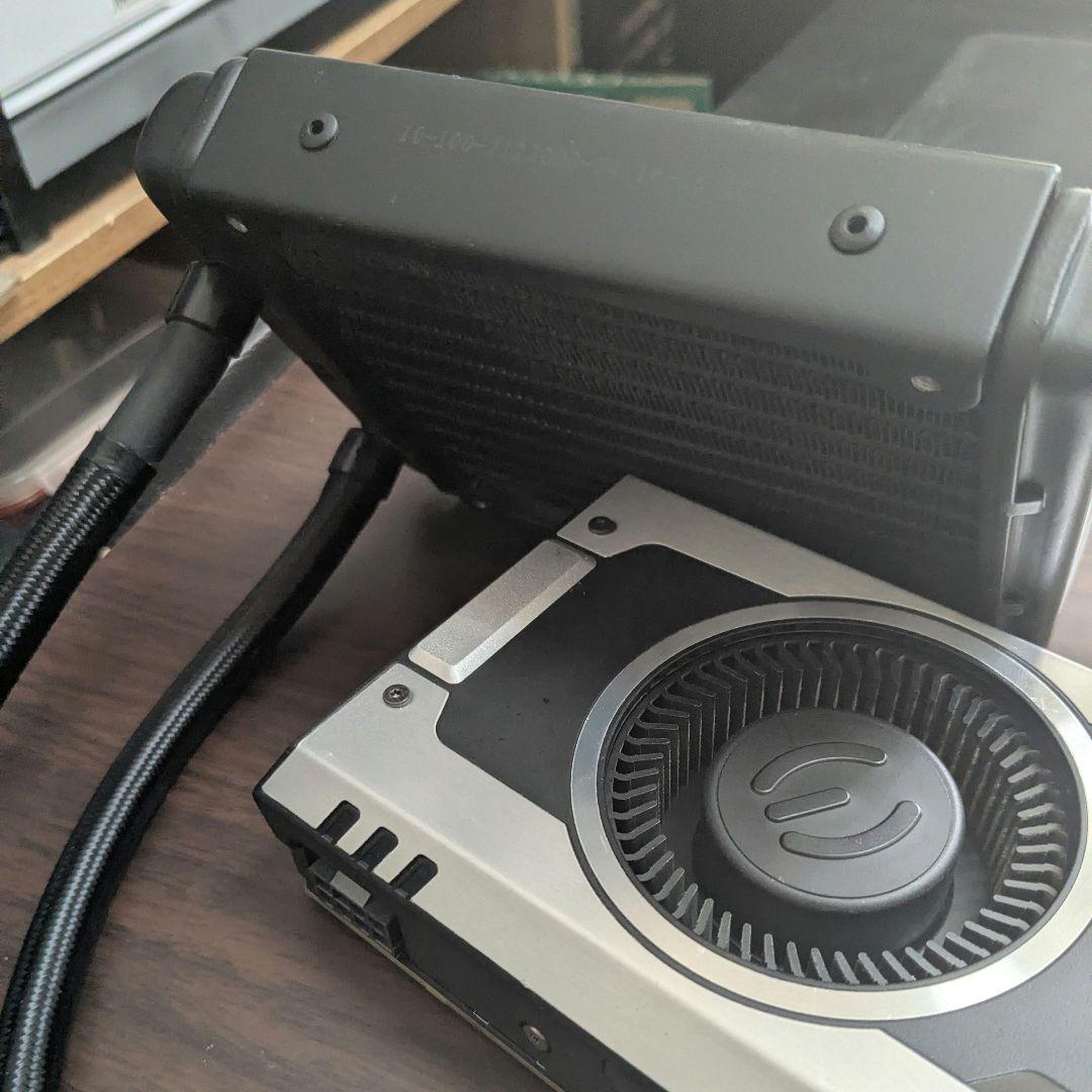 動作確認済 ジャンク GTX1080 EVGA HYBRID 簡易水冷グラボ