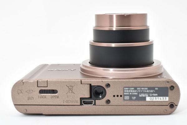 ソニー SONY Cyber-shot DSC-WX300 ブラウン