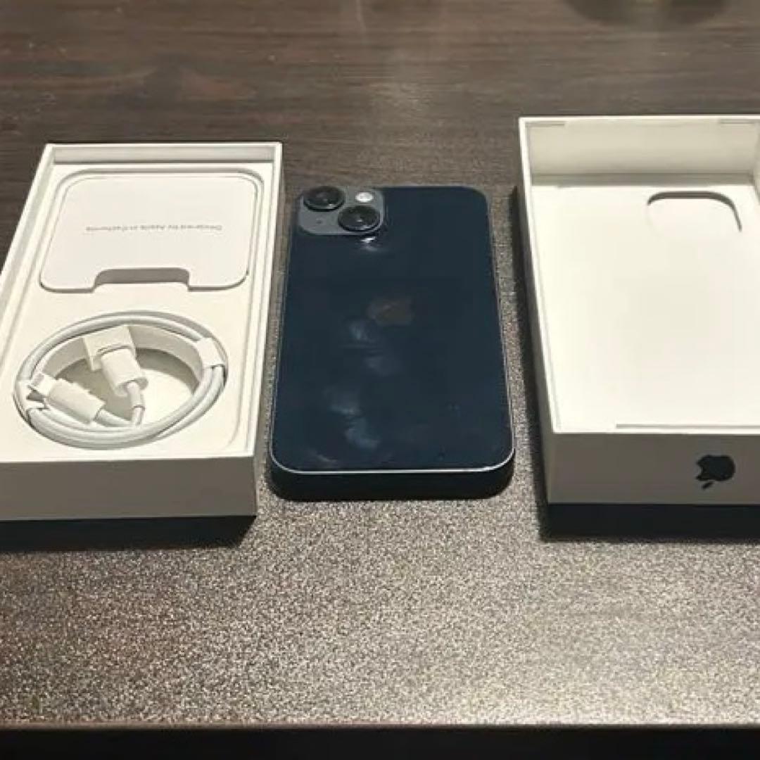 iPhone14 128GB SIMフリー ミッドナイト 美品