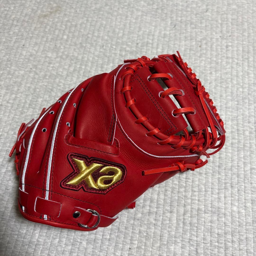 ザナックス キャッチャーミット BHC2602 赤