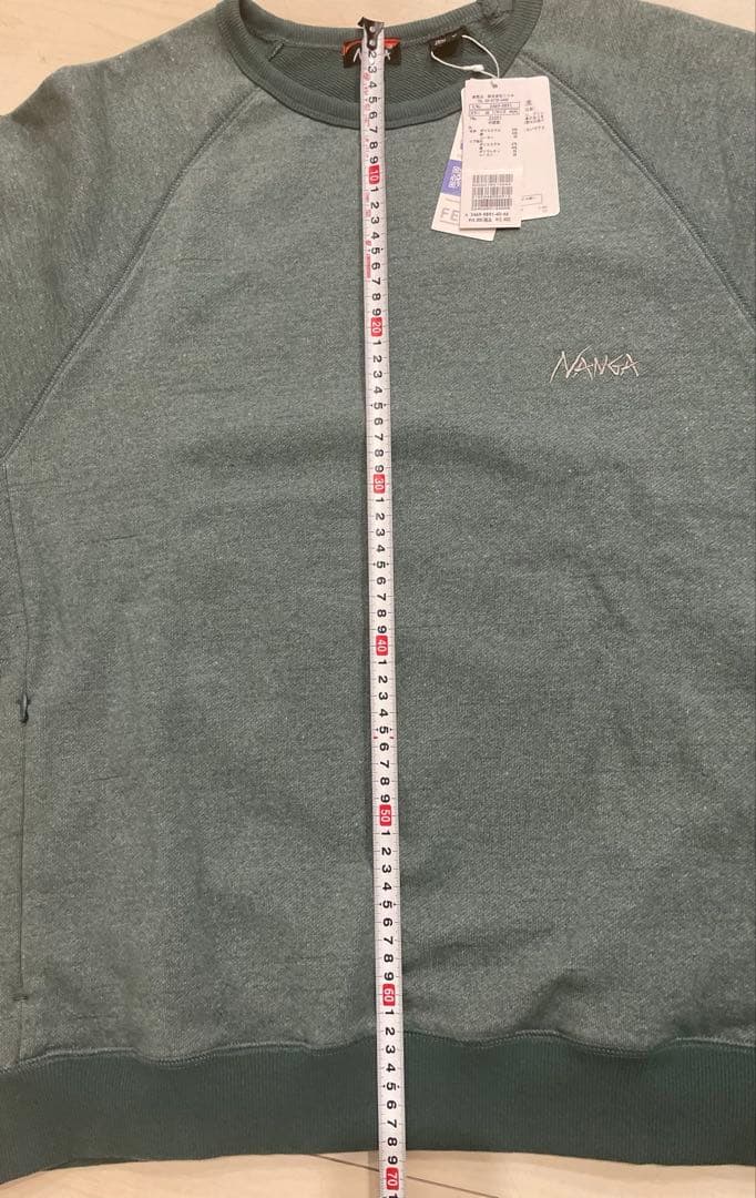 最終価格 新品未使用 NANGA×GrandPARK ナンガ スウェット