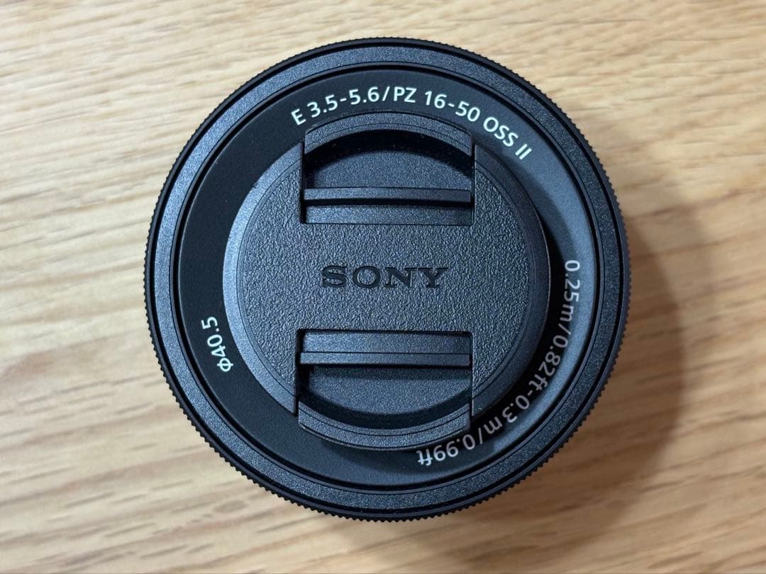 SONY E 3.5-5.6/PZ 16-50 OSS II レンズ