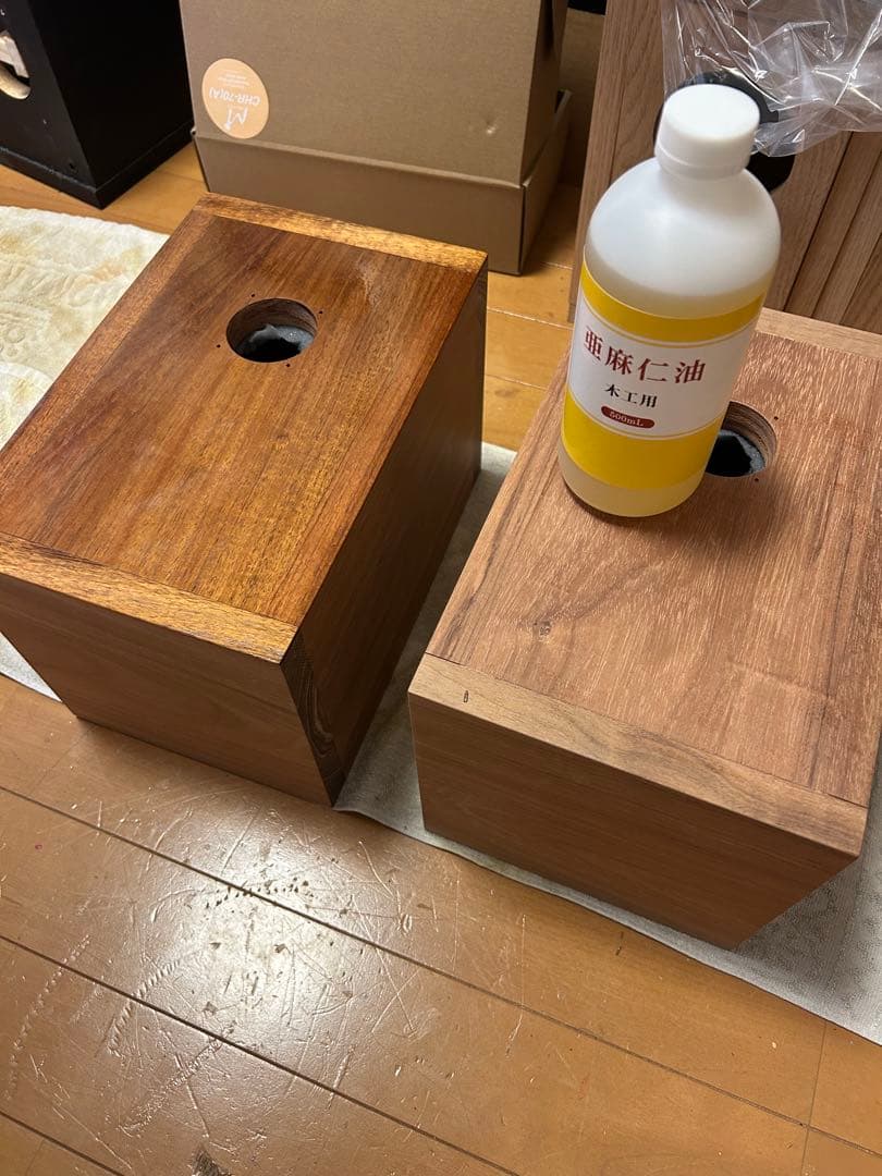 自作スピーカー Mフルレンジ 密閉型