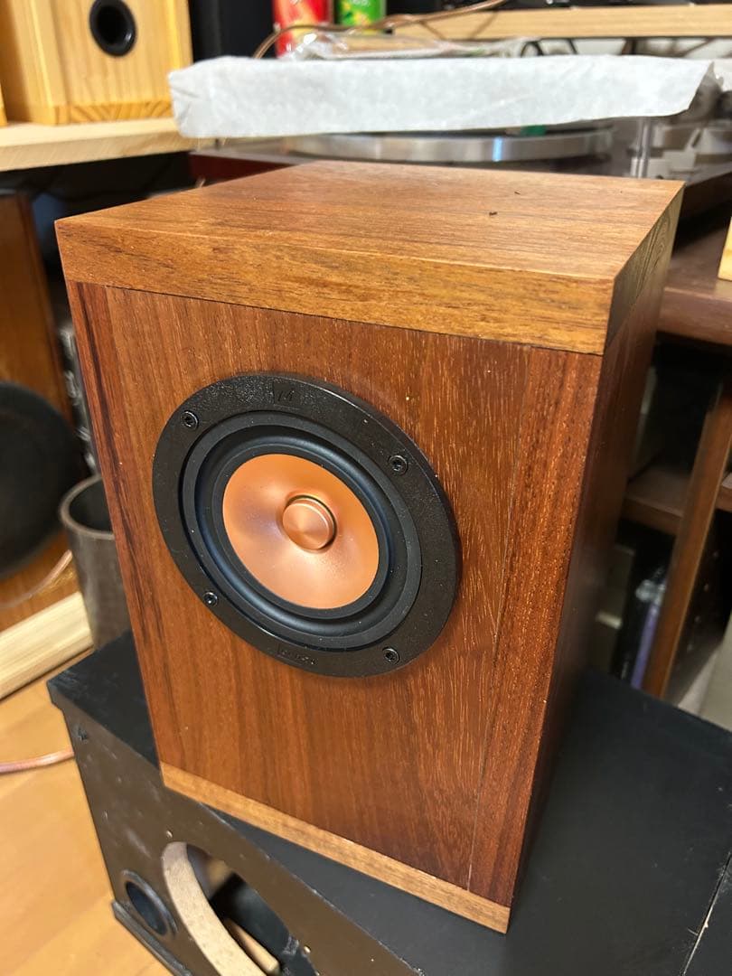 自作スピーカー Mフルレンジ 密閉型