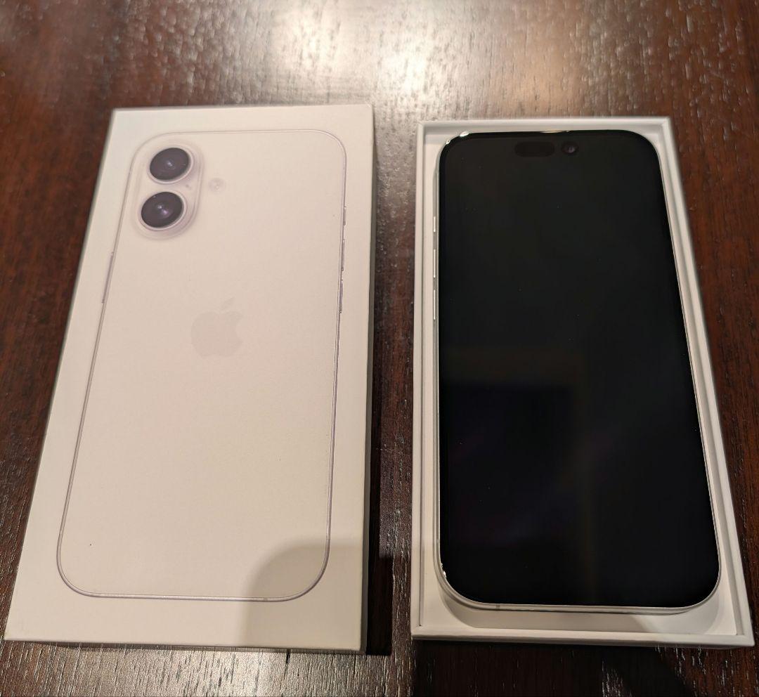 Apple iPhone 16 sim フリー バッテリー100% 美品