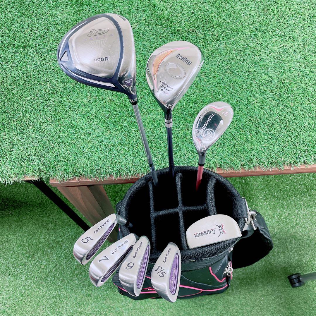 ゴルフクラブ　レディースセット　初心者　プロギア　iD ナブラX N2055