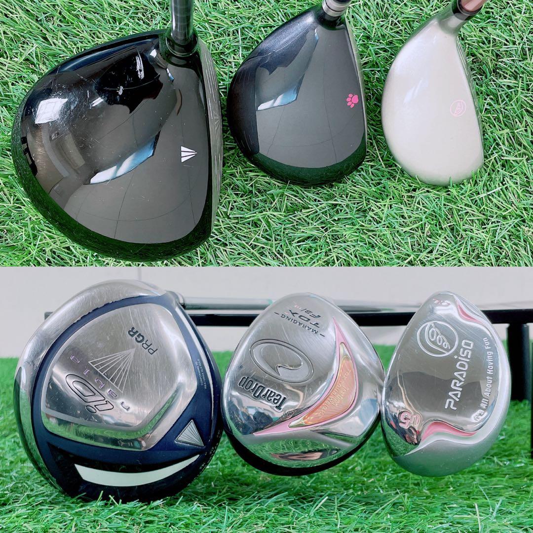 ゴルフクラブ　レディースセット　初心者　プロギア　iD ナブラX N2055