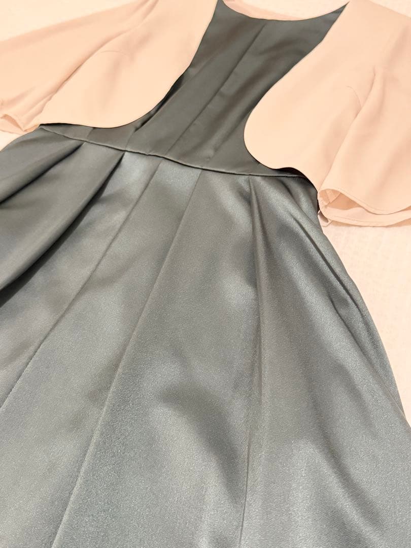 【ボレロセット】エメ　グリーンドレス　Mサイズ