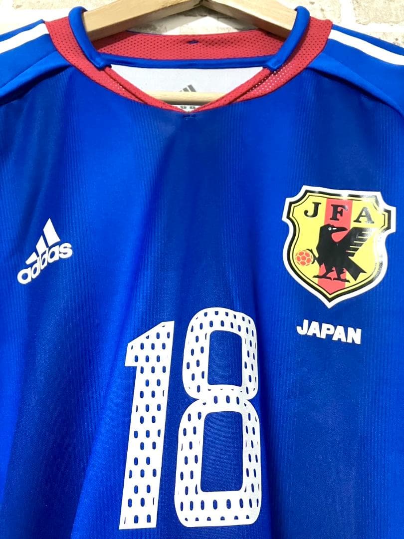 【24時間以内/匿名配送】アディダス 日本代表 小野伸二 半袖 ユニフォーム L