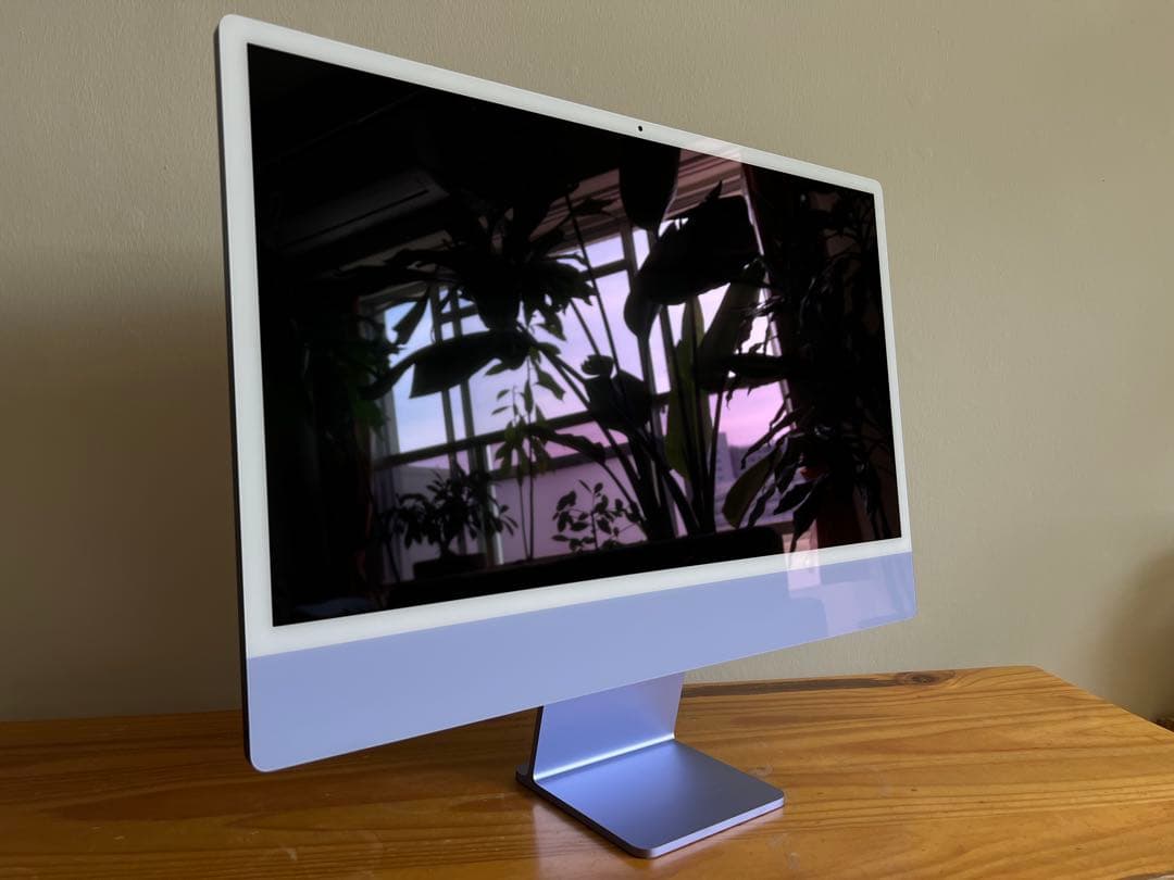 apple iMac 24インチ M1 パープル
