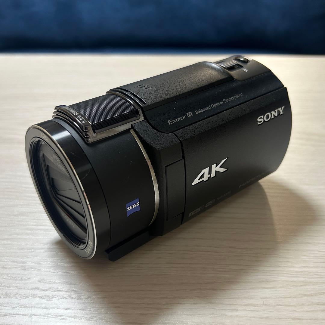 SONY FDR-AX45 ブラック ビデオカメラ & ECM-GZ1M マイク