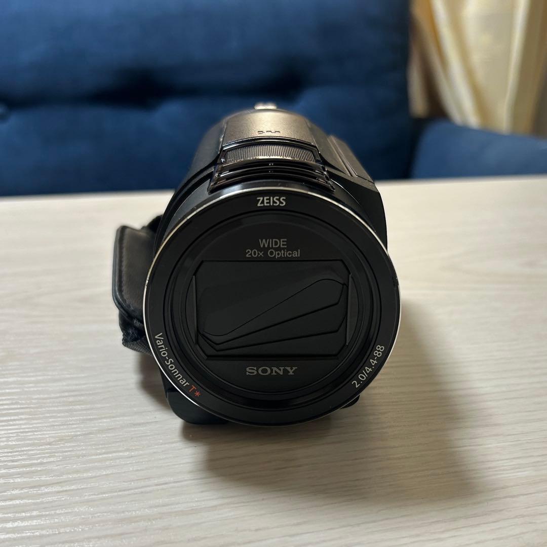 SONY FDR-AX45 ブラック ビデオカメラ & ECM-GZ1M マイク