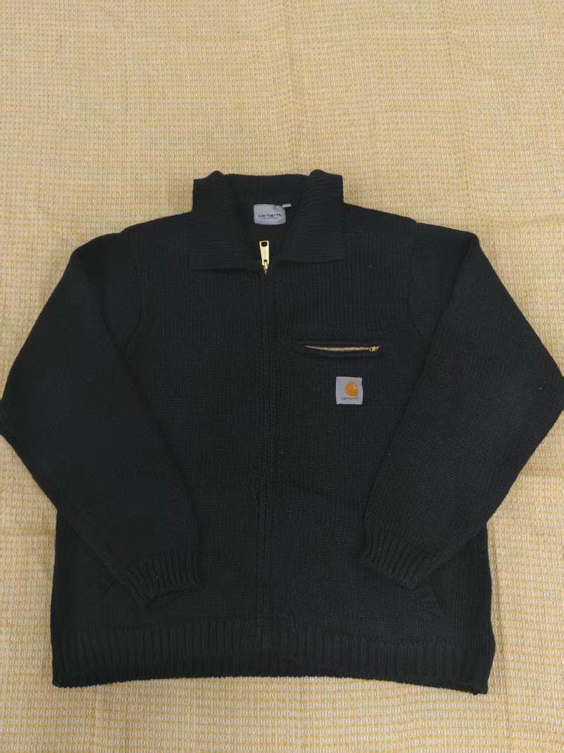 Carhartt デトロイトニット黒 ジャケットM