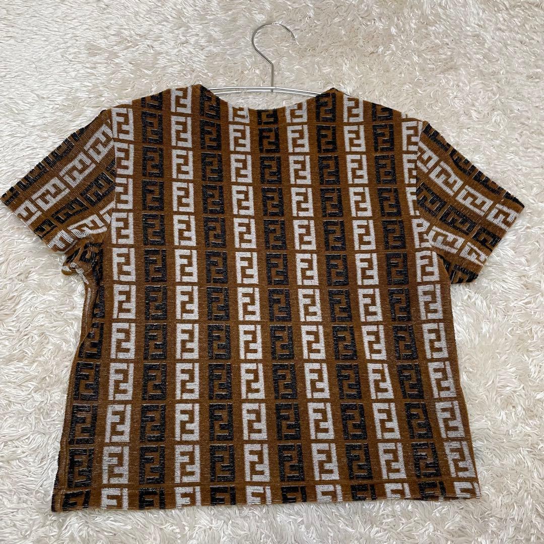 FENDI フェンディ ズッカ柄 半袖Tシャツ 総柄 y2k archive