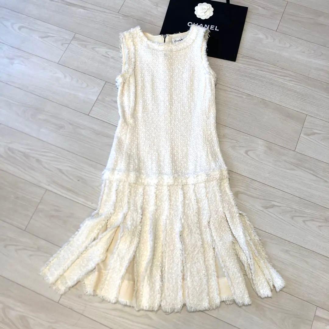 シャネルツイードワンピース