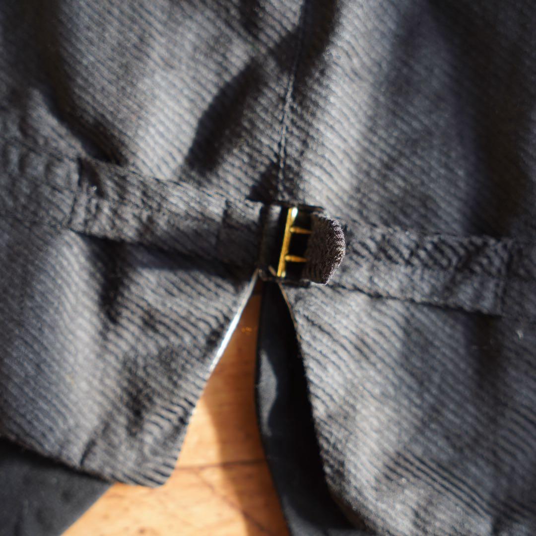 フランスヴィンテージ1920〜30s ウールベスト ジレ シンチバック