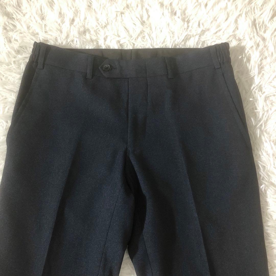 美品 スーツセレクト 3ピース 2B ノータック Y4