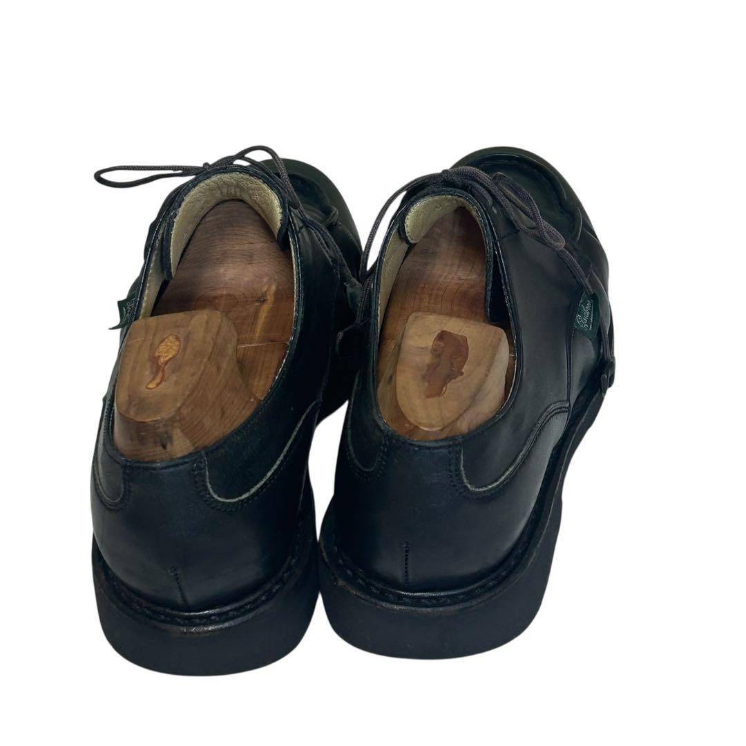 シクラメン パラブーツ シャンボード Uチップシューズ　ブラック 24cm