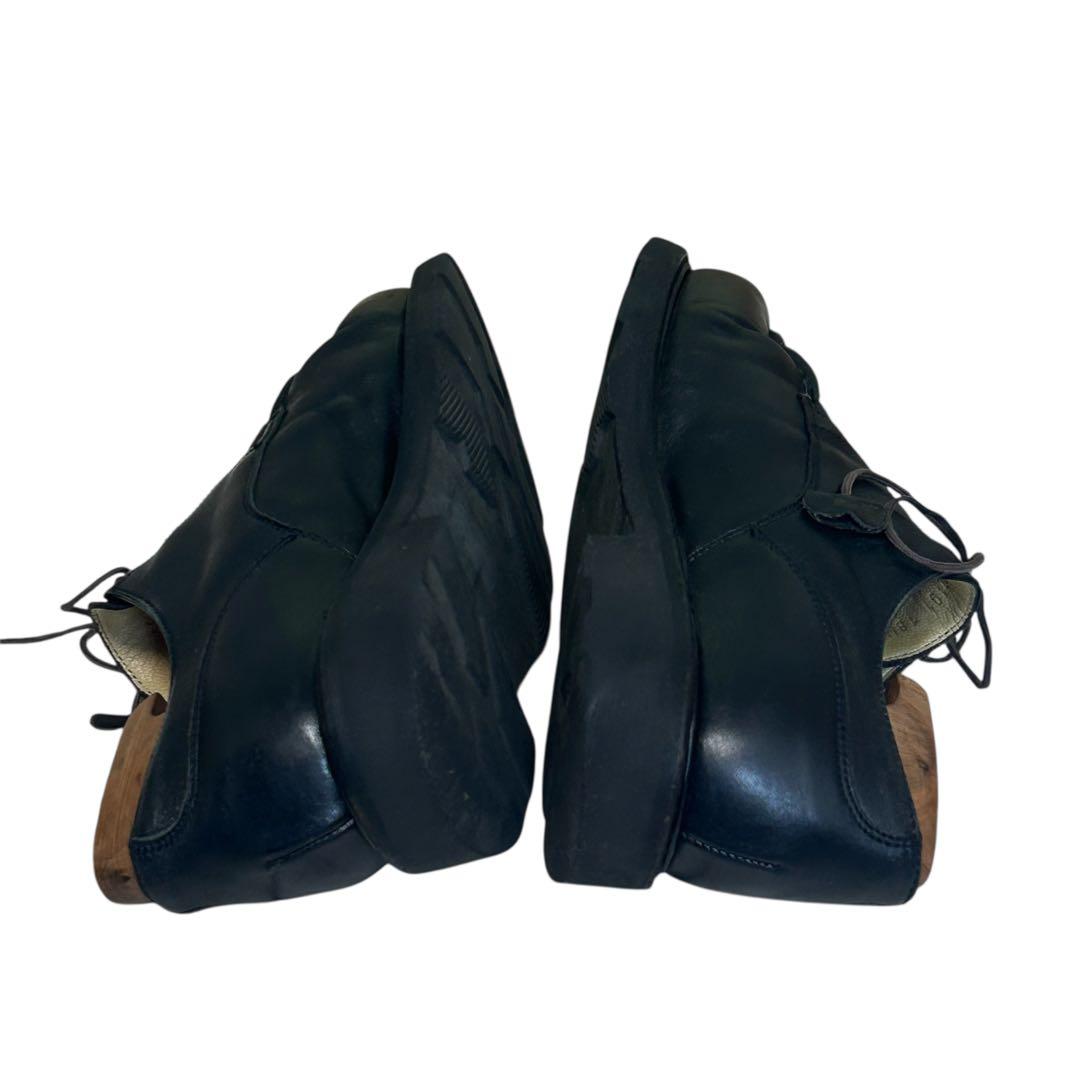 シクラメン パラブーツ シャンボード Uチップシューズ　ブラック 24cm