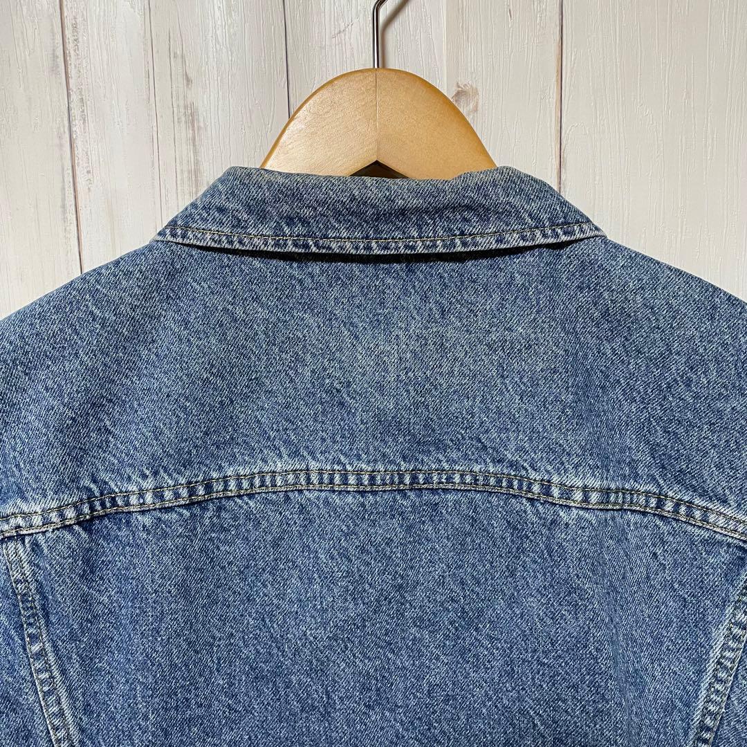 90s USA製 Lee ヴィンテージ デニム ベスト ジャケット ビッグサイズ