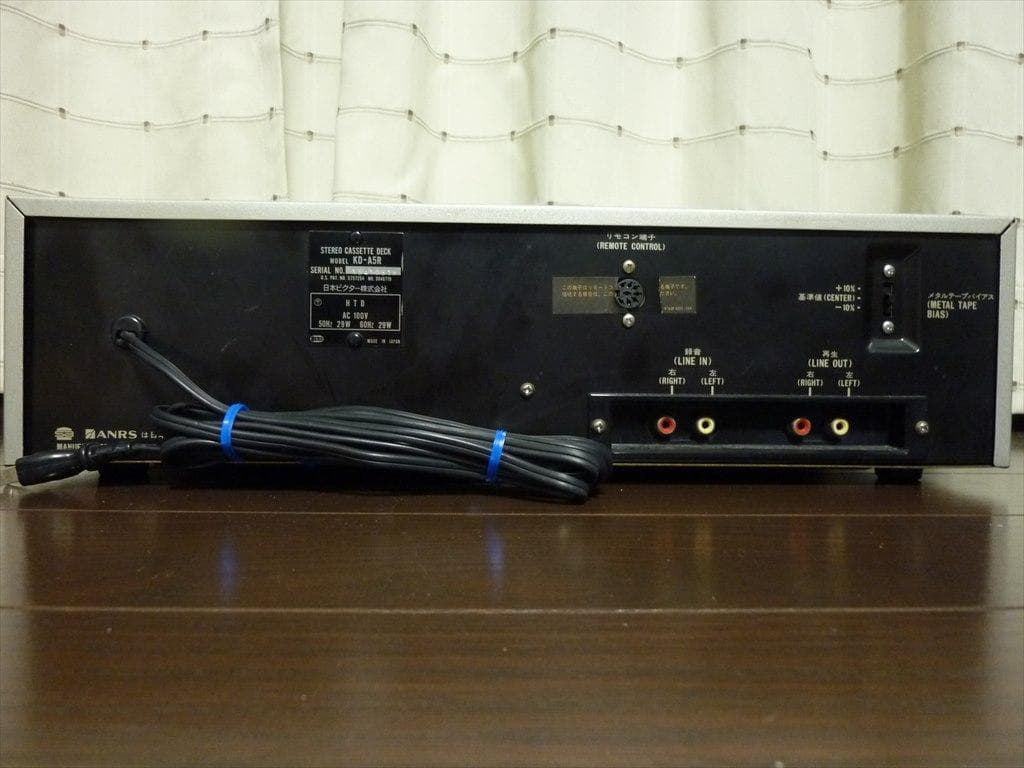 VICTOR ビクター カセットデッキ KD-A5 修理済 全機能動作 美品