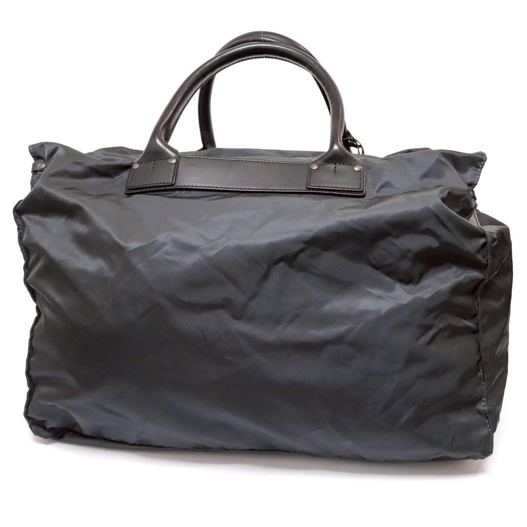 希少✨美品✨フェリージ ボストンバッグ P3/6 ダークグリーン ナイロン