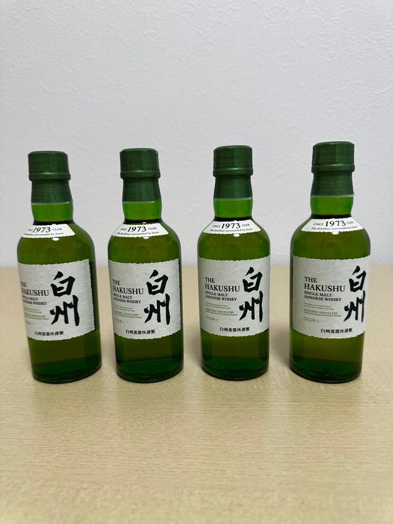 白州 THE HAKUSHU 4本セット　180ml