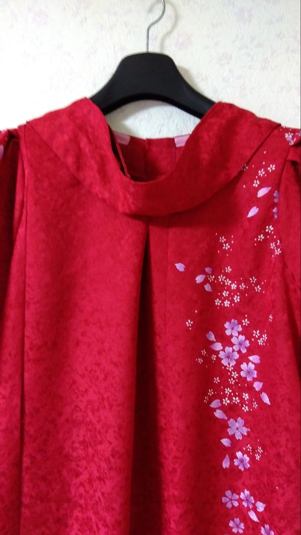 振袖リメイクドレス