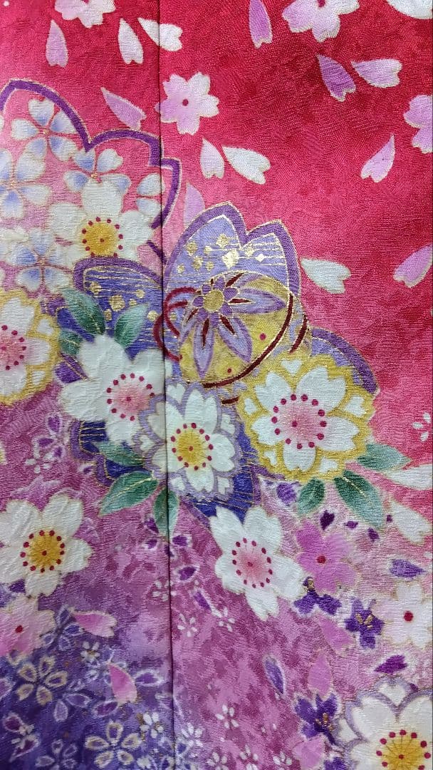 振袖リメイクドレス