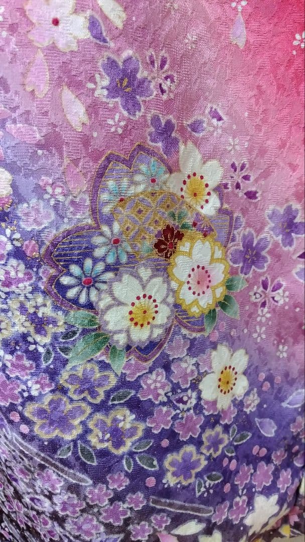 振袖リメイクドレス