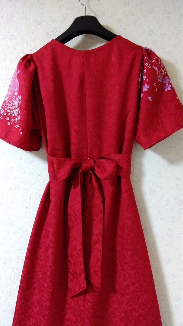 振袖リメイクドレス
