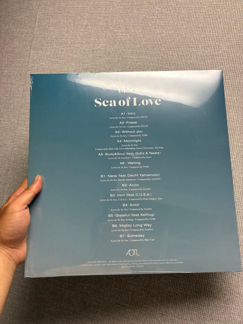 Yo-Sea Sea of Love レコード