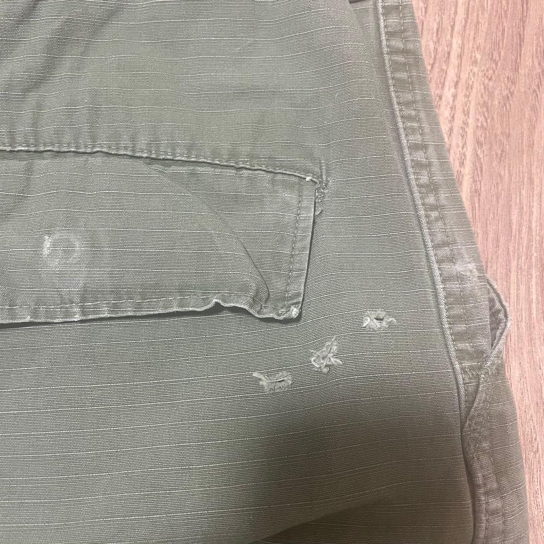 ジャングルファティーグパンツ　60s 米軍 ミリタリー ミディアムショート