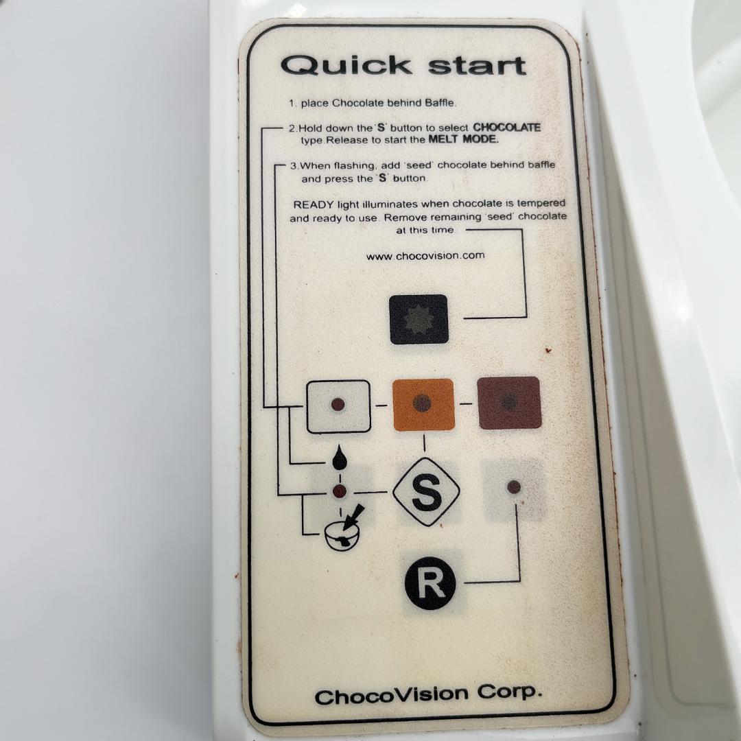 ChocoVision Mini Rev テンパリングマシン（中古・動作確認済）