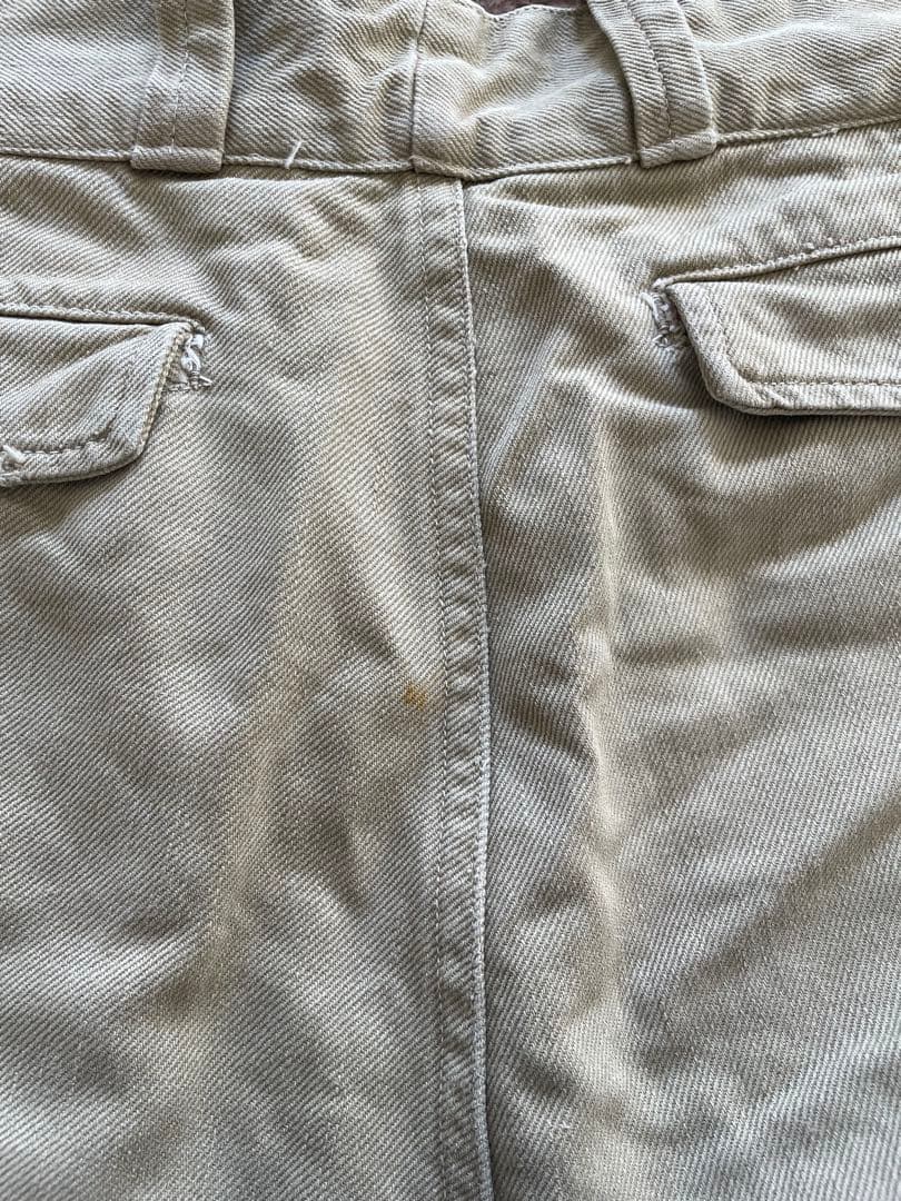 実物50's〜 フランス軍 M52チノトラウザーズ チノパン