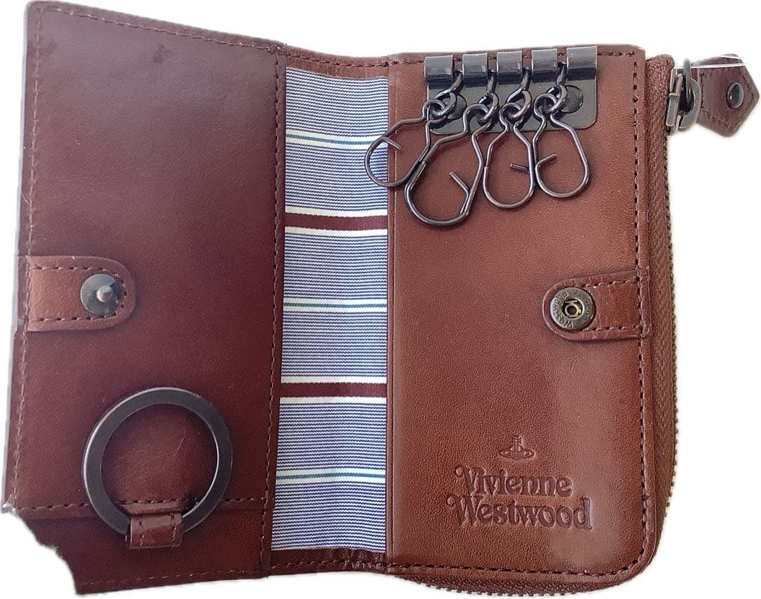 S様★新品★ヴィヴィアンウエストウッド★コッパーキーケース小銭入れミニ財布★茶