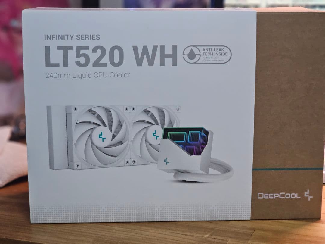 DeepCool LT520 WH 240mm 簡易水冷 CPUクーラー
