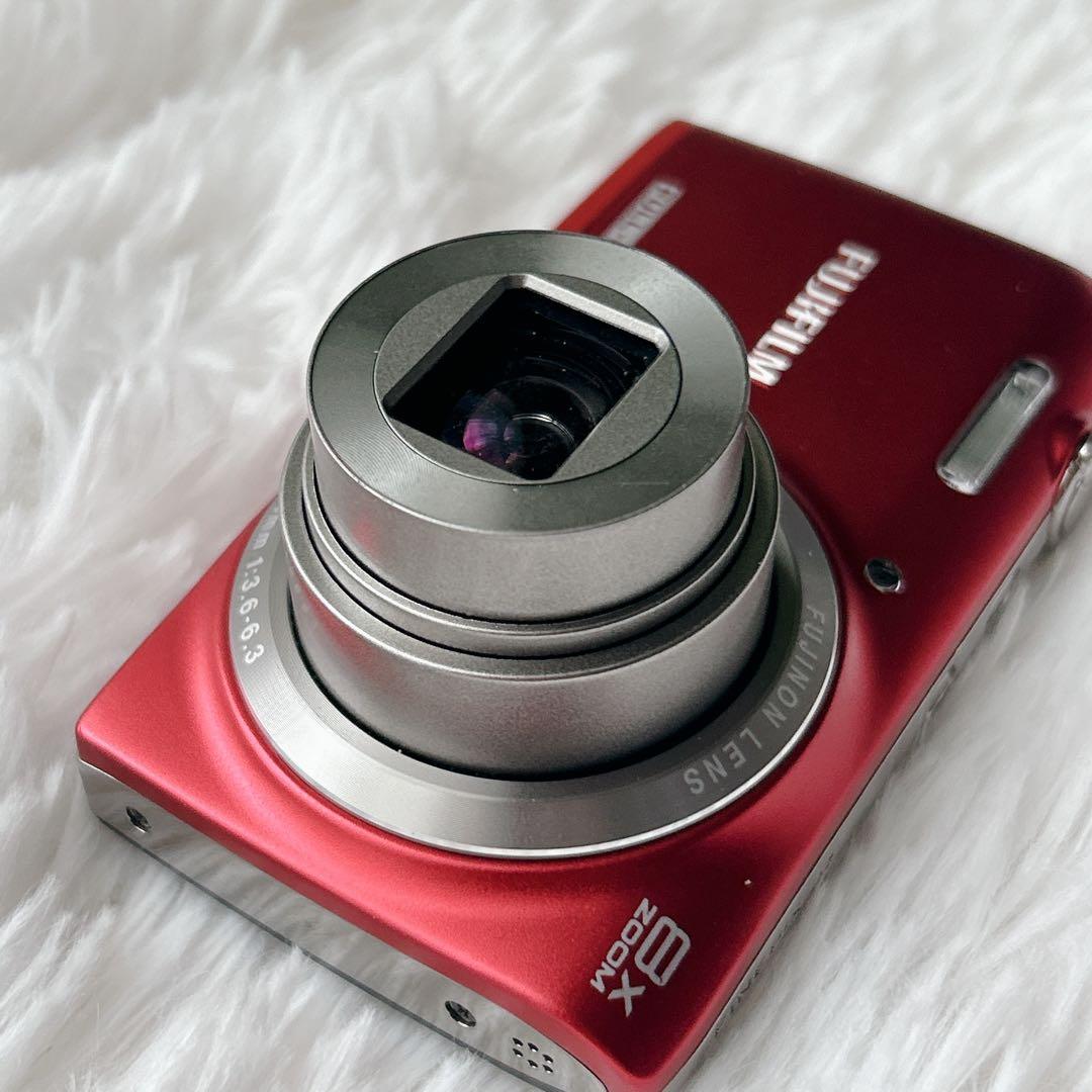 【美品】FUJIFILM FINEPIX JZ700 レッド 動作確認済