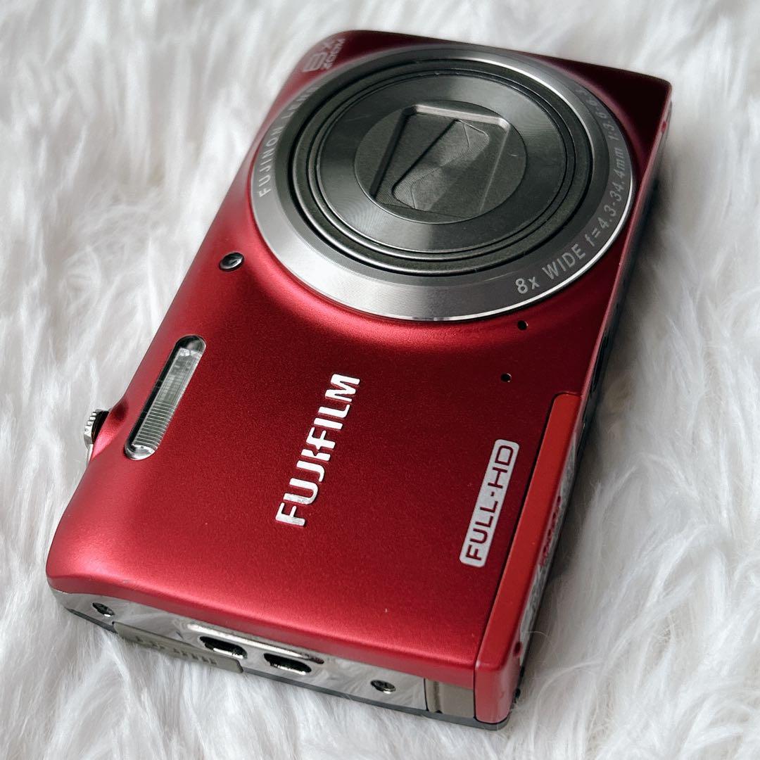 【美品】FUJIFILM FINEPIX JZ700 レッド 動作確認済
