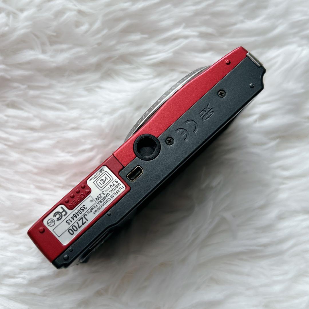 【美品】FUJIFILM FINEPIX JZ700 レッド 動作確認済