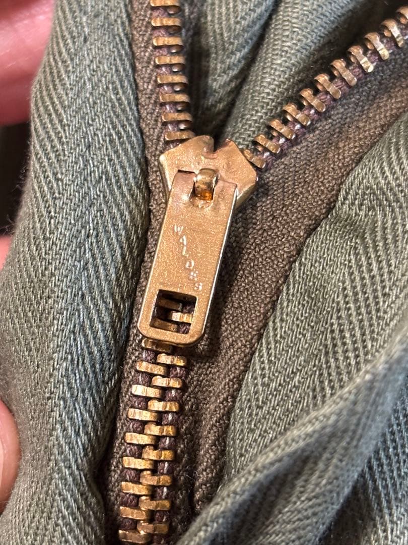 ヴィンテージ　希少 40s-50s HBT ベイカーパンツ 13スターボタン