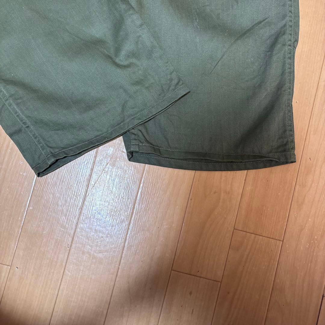 ヴィンテージ　希少 40s-50s HBT ベイカーパンツ 13スターボタン