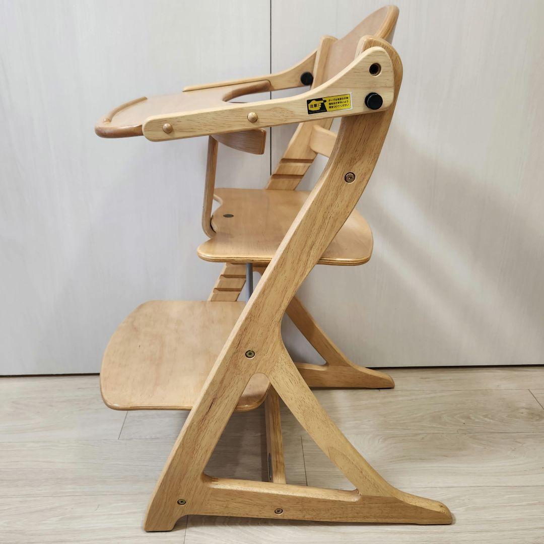 大和屋 すくすくチェアスリムプラス テーブル&ガード付き yamatoya