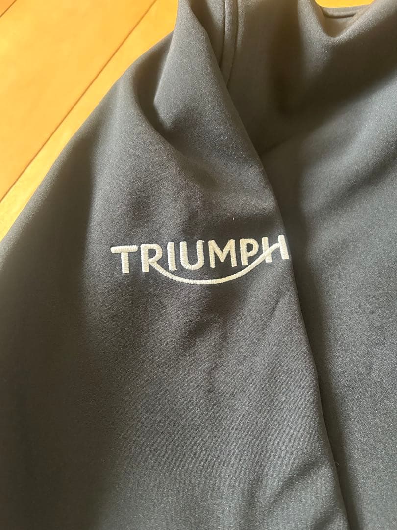 TRIUMPH ブラック ナイロンジャケット XL
